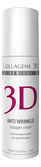 

Коллагеновый крем для зрелой кожи лица с экстрактом плаценты Anti Wrinkle Collagen Cream Professional Line: Крем 30мл, Коллагеновый крем для зрелой кожи лица с экстрактом плаценты Anti Wrinkle Collagen Cream Professional Line