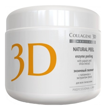 

Энзимный пилинг с папаином и экстрактом шисо Natural Peel Enzyme Peeling Professional Line 150мл