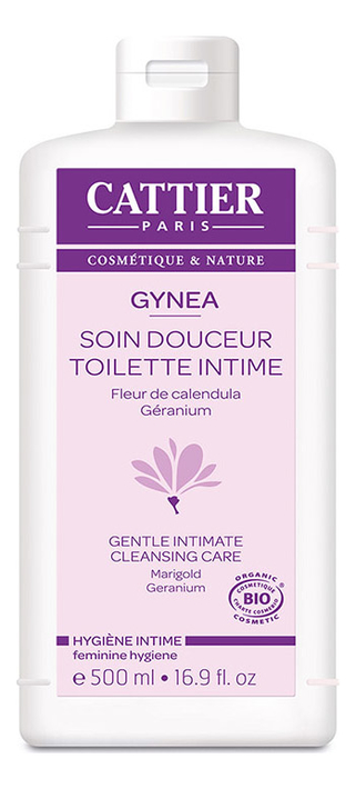 Гель для интимной гигиены Gynea Soin Douceur Toilette Intime (календула и герань): Гель 500мл