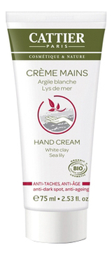 

Крем для рук антивозрастной с глиной и экстрактом морской лилии Creme Mains Argile Blanche 75мл