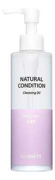 Гидрофильное масло для глубокого очищения кожи Natural Condition Cleansing Oil Deep Clean 180мл