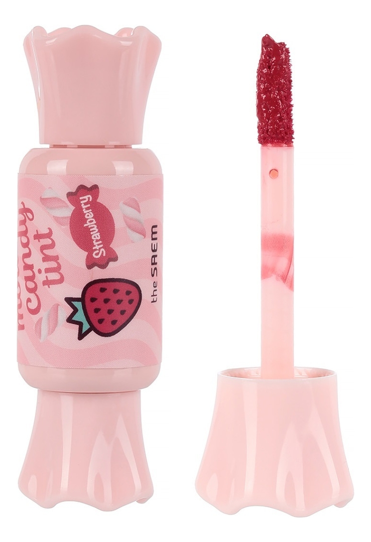 

Тинт-мусс для губ Конфетка Saemmul Mousse Candy Tint 8г: 02 Strawberry Mousse, Тинт-мусс для губ Конфетка Saemmul Mousse Candy Tint 8г