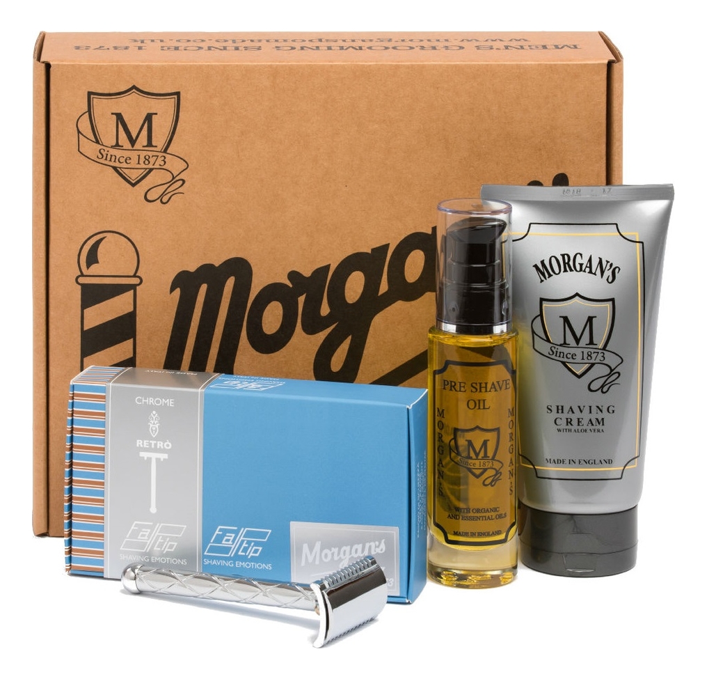 

Набор для бритья Shaving Gift (масло 50мл + крем 150мл + Т-образный станок)