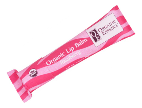 Органический бальзам для губ Organic Lip Balm Raspberry 6г (малина)