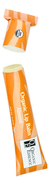 Органический бальзам для губ Organic Lip Balm Almond 6г (миндаль)
