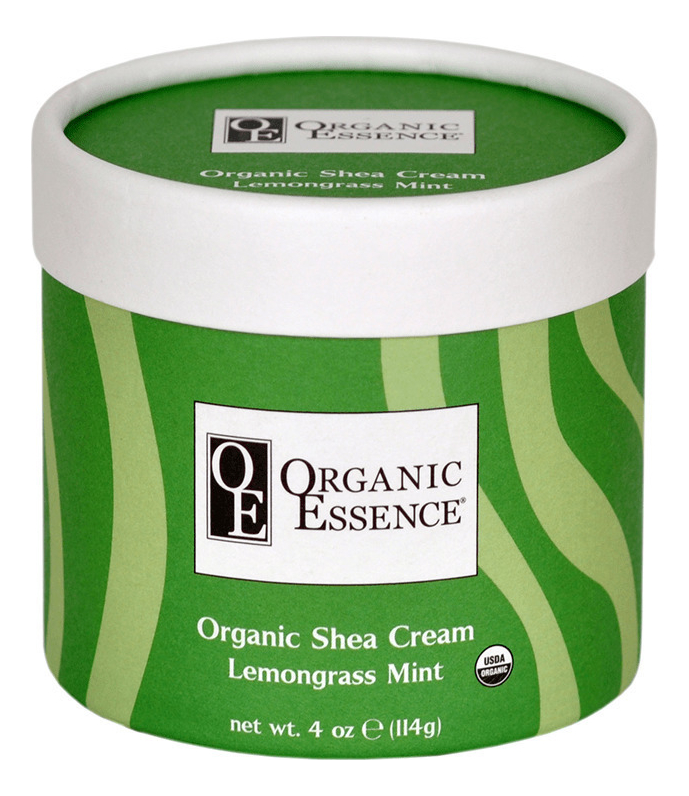 Органический крем для рук и тела Organic Shea Cream Lemongrass Mint 114г (лемонграсс и мята)