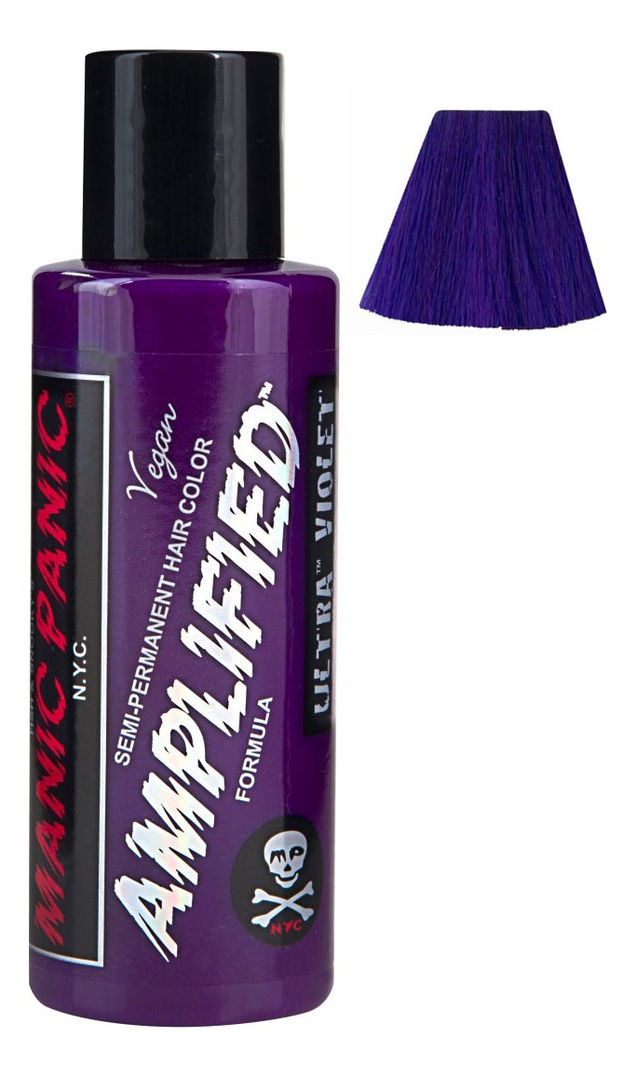 

Усиленная краска для волос Amplified Squeeze Bottle 118мл: Ultra Violet, Усиленная краска для волос Amplified Squeeze Bottle 118мл