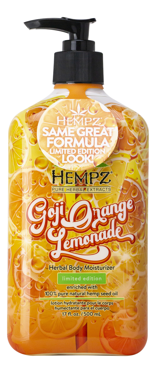 Молочко для тела Herbal Body Moisturizer Goji Orange Lemonade 500мл (годжи и апельсиновый лимонад)
