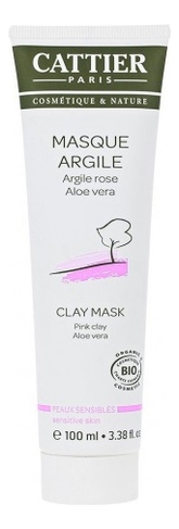 

Маска на основе розовой глины для чувствительной кожи лица Masque Argile Rose Aloe Vera: Маска 100мл, Маска на основе розовой глины для чувствительной кожи лица Masque Argile Rose Aloe Vera