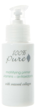 100% Pure Матирующий праймер Mattifying Primer 30мл (морские водоросли и эвкалипт)