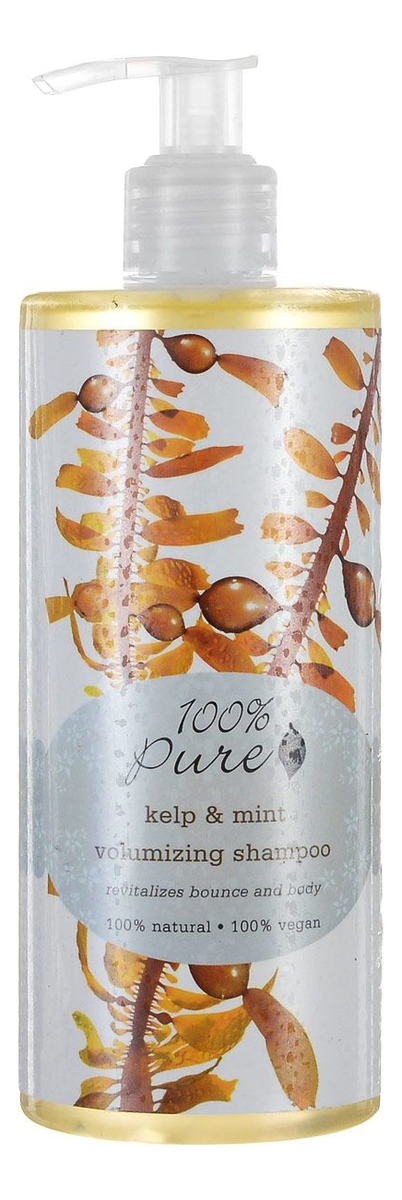 

Шампунь для объема волос Kelp & Mint Volumizing Shampoo (водоросли и мята): Шампунь 390мл, Шампунь для объема волос Kelp & Mint Volumizing Shampoo (водоросли и мята)