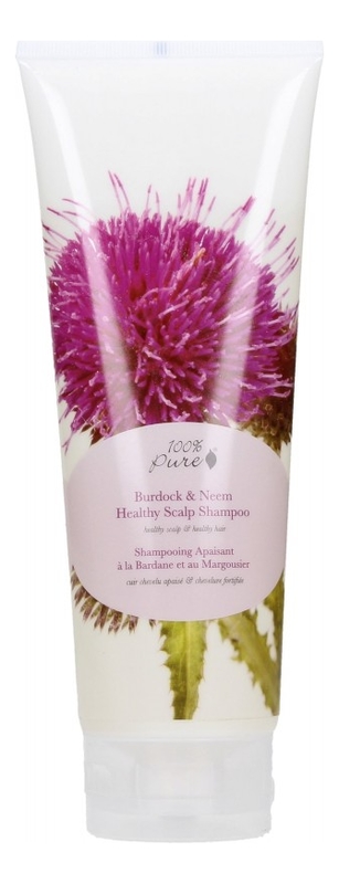 Шампунь для оздоровления кожи головы Burdock &amp; Neem Healthy Scalp (репейник и ним): Шампунь 236мл
