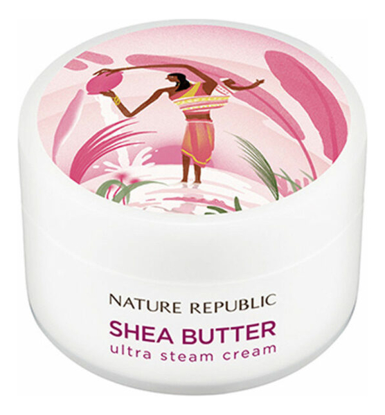 

Увлажняющий крем для лица с маслом ши Shea Butter Ultra Steam Cream 100мл