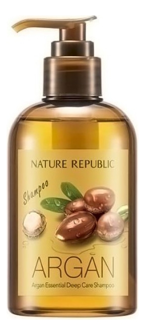 

Увлажняющий шампунь для волос Argan Essential Deep Care Shampoo 300мл