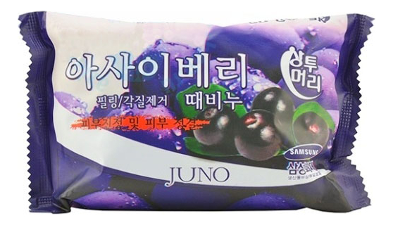 Мыло-скраб с экстрактом асаи Sangtumeori Peeling Soap Acai Berry 150г