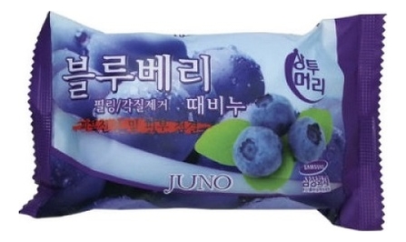 Мыло-скраб с экстрактом черники Sangtumeori Peeling Soap Blueberry 150г от Randewoo