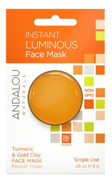 Instant luminous face mask