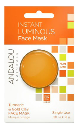 

Маска для лица осветляющая Instant Luminious Face Mask Turmeric & Gold Clay (куркума и золотая глина): Маска 8г, Маска для лица осветляющая Instant Luminious Face Mask Turmeric & Gold Clay (куркума и золотая глина)