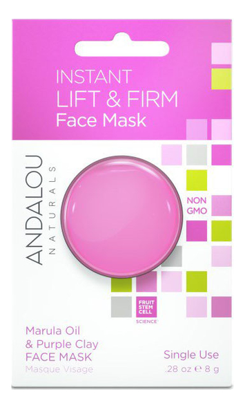 

Маска для лица подтягивающая Instant Lift & Firm Face Mask Marula Oil & Purple Clay (масло марулы и пурпурная глина): Маска 8г, Маска для лица подтягивающая Instant Lift & Firm Face Mask Marula Oil & Purple Clay (масло марулы и пурпурная глина)