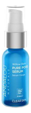 

Сыворотка для очистки пор Clear Skin Willow Bark Pure Pore Serum 32мл