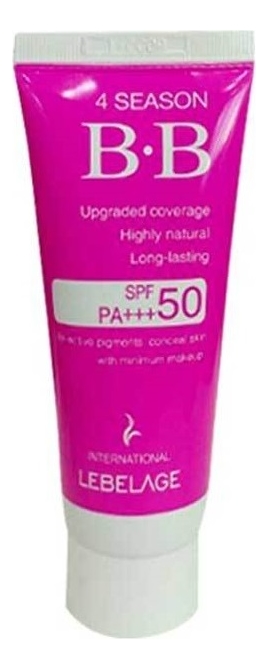 

BB крем солнцезащитный 4 Season BB Cream SPF50 PA+++: Крем 30мл, BB крем солнцезащитный 4 Season BB Cream SPF50 PA+++