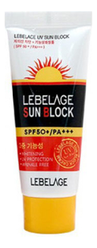 Солнцезащитный крем для лица и шеи UV Sun Block SPF50+ PA+++