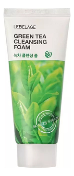 Очищающая пенка для лица с экстрактом зеленого чая Natural Cleansing Foam Green Tea 100мл