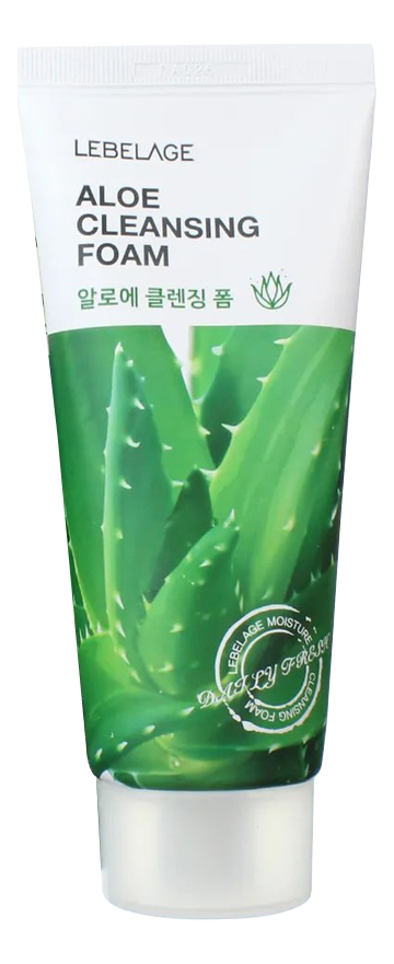 

Очищающая пенка для лица с экстрактом алоэ вера Natural Cleansing Foam Aloe 100мл