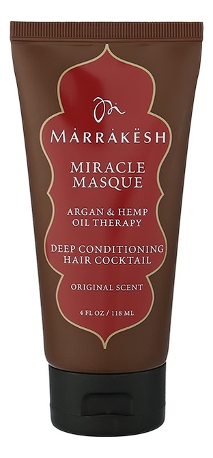 

Маска для волос укрепляющая Miracle Masque Deep Conditioning Hair Cocktail Original Scent: Маска 118мл, Маска для волос укрепляющая Miracle Masque Deep Conditioning Hair Cocktail Original Scent