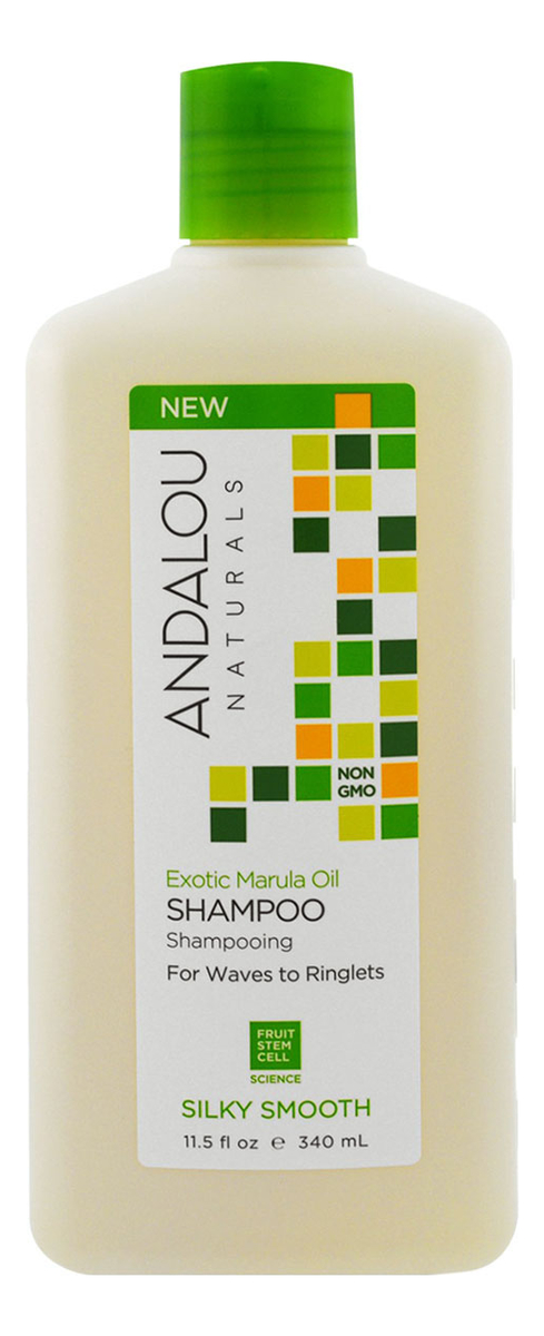 

Шампунь для жестких и вьющихся волос Silky Smooth Exotic Marula Oil Shampoo 340мл
