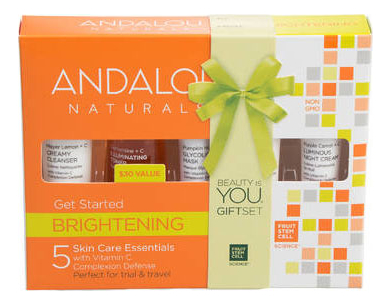 

Набор для лица Brightening Get Started (крем-пенка 24мл + тоник 30мл + маска 15мл + ночной крем 12мл + дневной крем 12мл)