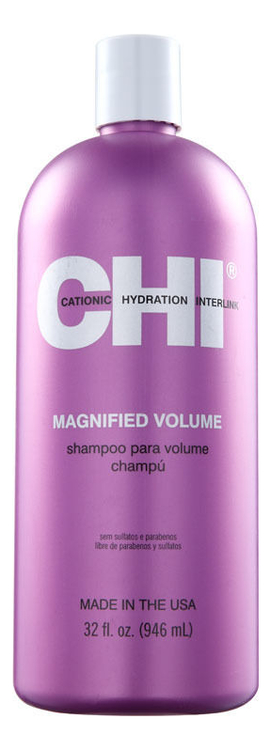 Шампунь для волос Усиленный объем Magnified Volume Shampoo: Шампунь 946мл magnified volume лак усиленный объем 340 гр