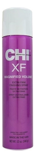 Лак для волос Усиленный объем Magnified Volume Finishing Spray: Лак 340г лак chi усиленный объем экстрасильной фиксации chi magnified volume finishing spray xf