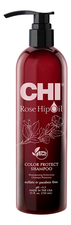 CHI Шампунь с маслом лепестков роз Rose Hip Oil Color Nurture Protecting Shampoo