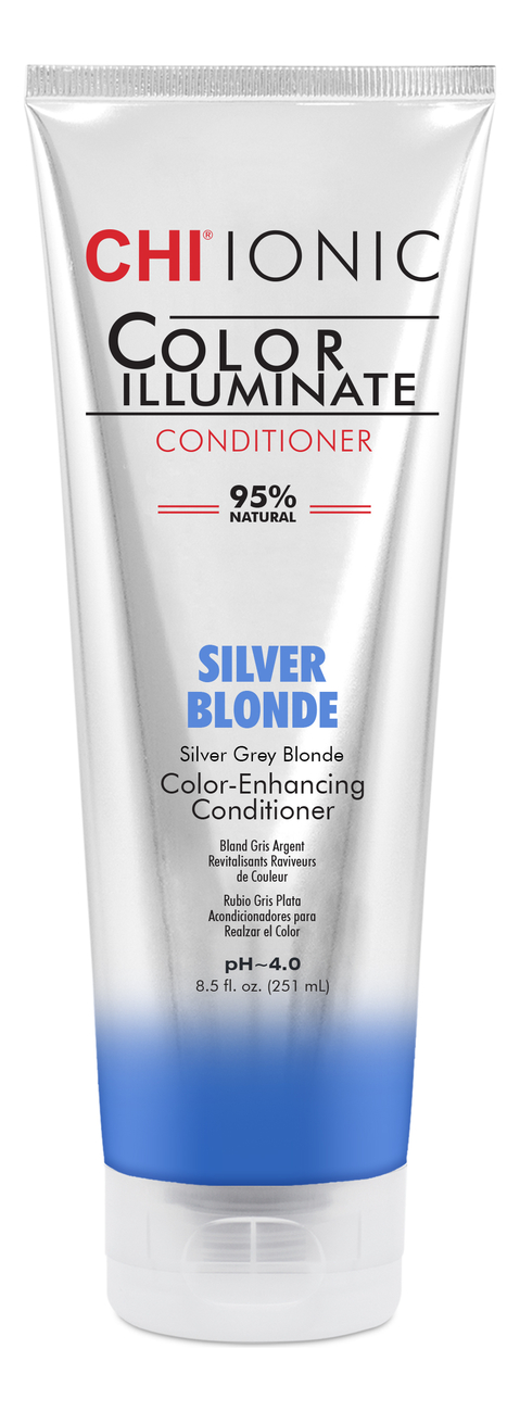 

Оттеночный кондиционер для волос Ionic Color Illuminate 251мл: Silver Blonde, Оттеночный кондиционер для волос Ionic Color Illuminate 251мл