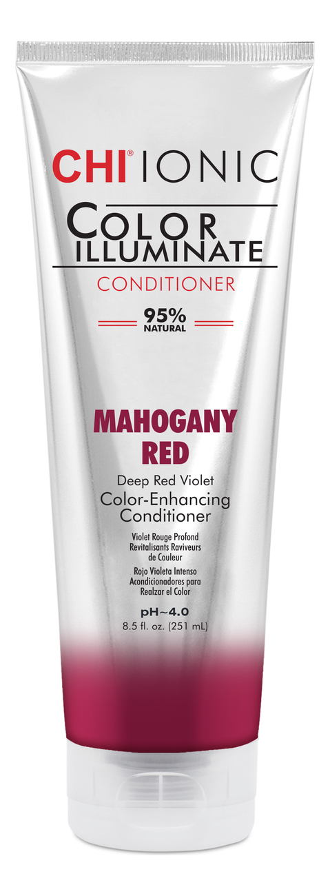 

Оттеночный кондиционер для волос Ionic Color Illuminate 251мл: Mahagany Red, Оттеночный кондиционер для волос Ionic Color Illuminate 251мл