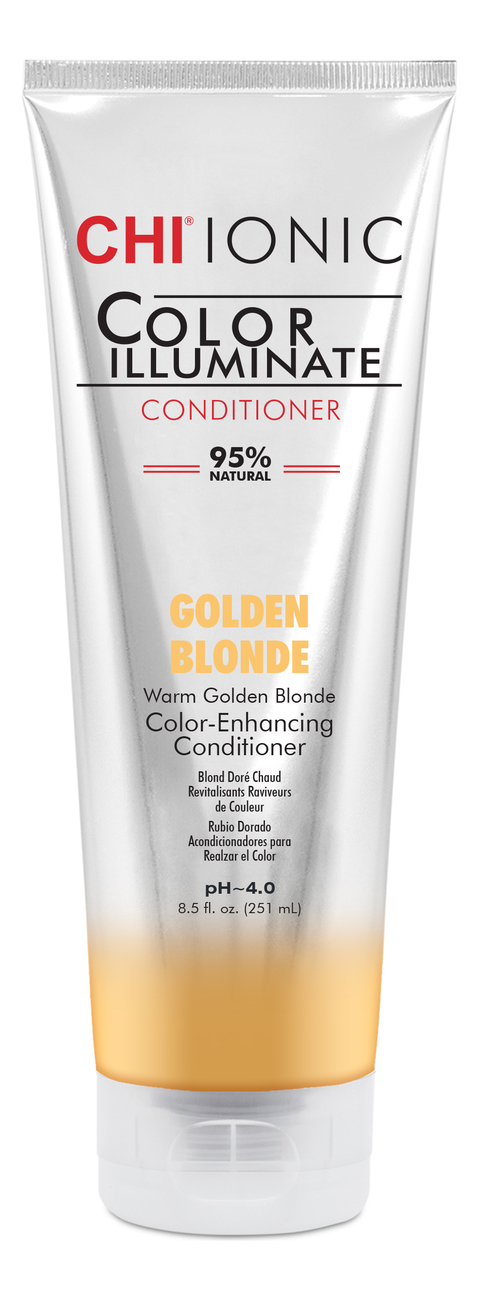 

Оттеночный кондиционер для волос Ionic Color Illuminate 251мл: Golden Blonde, Оттеночный кондиционер для волос Ionic Color Illuminate 251мл