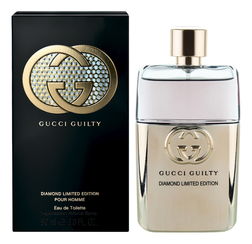 

Guilty Pour Homme Diamond: туалетная вода 90мл, Guilty Pour Homme Diamond