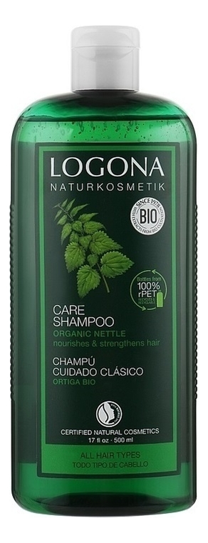 Шампунь с экстрактом крапивы Essential Care Shampoo Bio Nettle: Шампунь 500мл