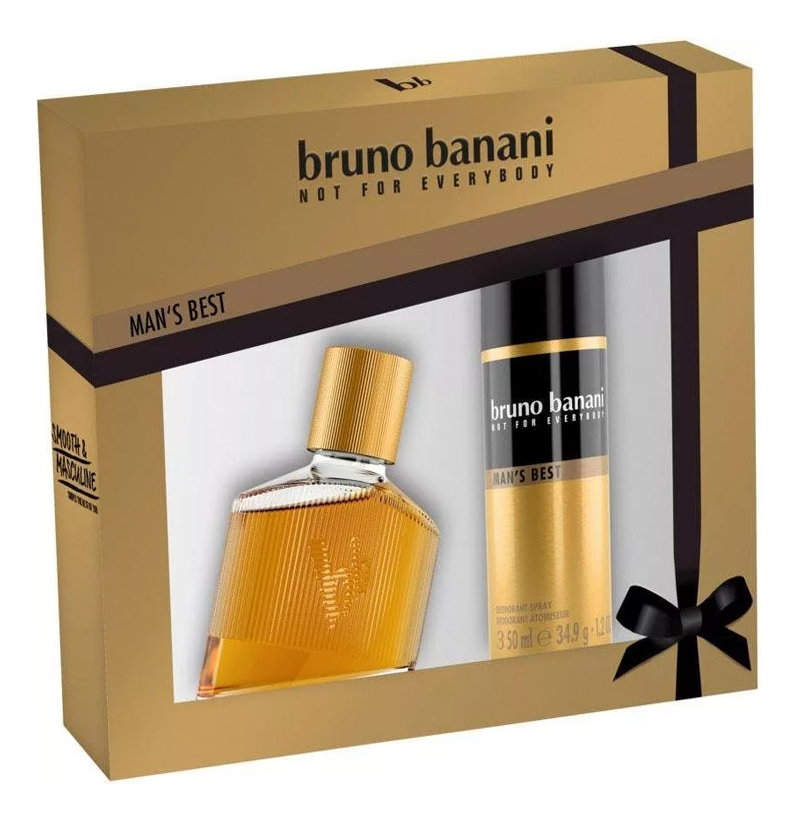 

Man's Best: набор (т/вода 30мл + дезодорант 50мл), Man's Best