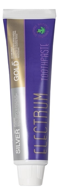 Зубная паста Electrum Gold Silver Toothpaste 100г