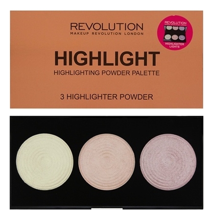 

Палетка хайлайтеров Highlighter Palette 11,5г: Highlight, Палетка хайлайтеров Highlighter Palette 11,5г