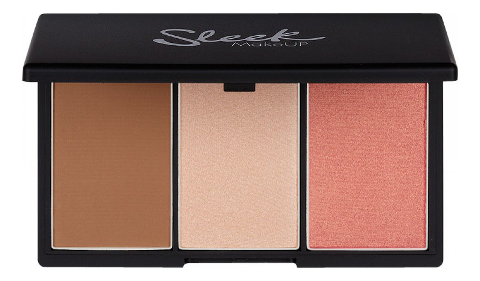 

Палетка для корректировки формы лица Face Form Contouring & Blush Palette 20г: Light, Палетка для корректировки формы лица Face Form Contouring & Blush Palette 20г