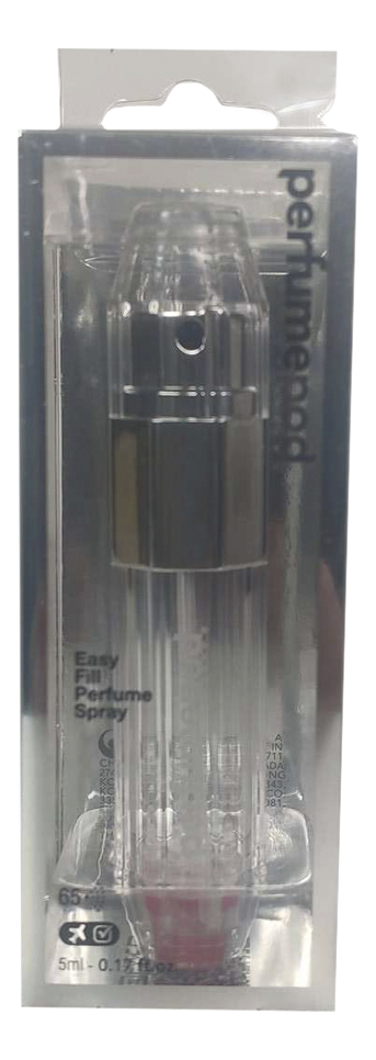 

Атомайзер Perfumepod Crystal Perfume Spray 5мл: Silver, Атомайзер Perfumepod Crystal Perfume Spray 5мл