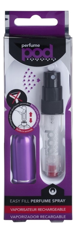 Атомайзер Perfumepod Pure Perfume Spray 5мл: Purple атомайзер daily travel spray 5мл light blue