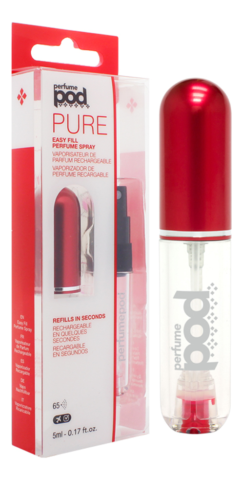 Атомайзер Perfumepod Pure Perfume Spray 5мл: Red атомайзер daily travel spray 5мл champagne