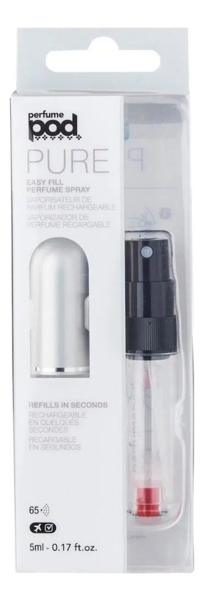 

Атомайзер Perfumepod Pure Perfume Spray 5мл: Silver, Атомайзер Perfumepod Pure Perfume Spray 5мл