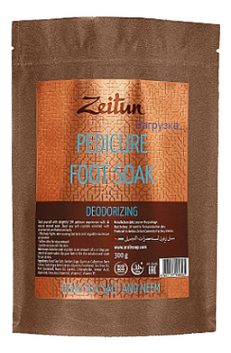 Солевая ванна для ног с минералами Мертвого моря и нимом Pedicure Foot Soak 300г