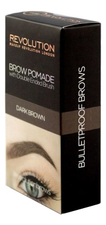 Makeup Revolution Помада для бровей Brow Pomade 2,5г