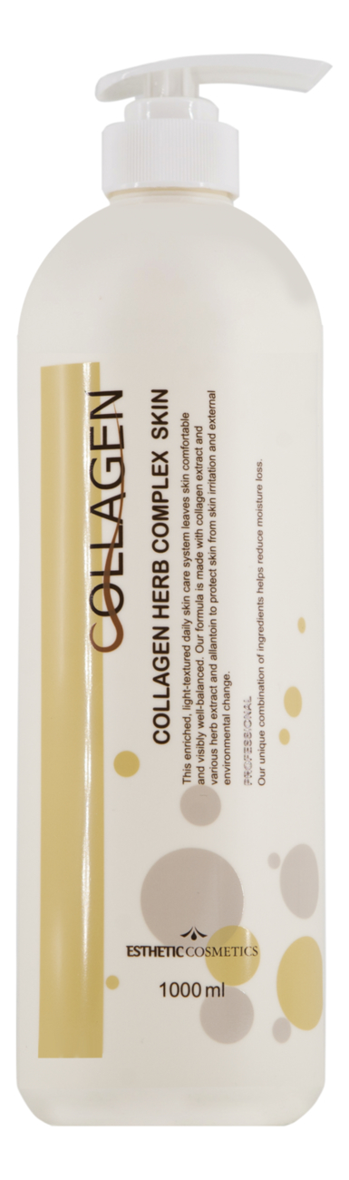 

Тонер для лица Collagen Herb Complex Skin 1000мл